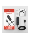 axagon Hub 4-portowy Mini metalowy USB 3.2 Gen 1 HUE-M1AL, 1.2m USB-A kabel - nr 25