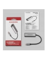 axagon Karta sieciowa 2.5 Gigabit Ethernet AD-E-25RC USB-C 3.2 Gen 1 - Realtek 8156, automatyczna instalacja, szara - nr 7