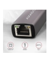axagon Karta sieciowa Gigabit Ethernet adapter AD-E-TR, USB-A 3.2 Gen 1, instalacja automatyczna, metal, titan grey - nr 10
