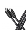 axagon Kabel USB-C - USB-C BUCM3-CM20AB 3.2 Gen 1, 2m, PD 60W, 3A, ALU, oplot, czarny - nr 18
