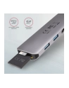 axagon Wieloportowy hub HMC-5 2x USB-A, HDMI, SD/microSD, USB 3.2 Gen 1, PD 100W, 20cm USB-C kabel - nr 36