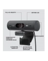 logitech Kamera internetowa Brio 500 Grafitowy 960-001422 - nr 112
