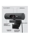 logitech Kamera internetowa Brio 500 Grafitowy 960-001422 - nr 8