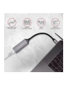 axagon Karta sieciowa Gigabit Ethernet adapter AD-E-TRC, USB-C 3.2 Gen 1, instalacja automatyczna, metal, titan grey - nr 15