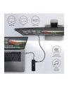 axagon Karta sieciowa HMC-6GL 3x USB-A, HDMI, RJ-45, USB 3.2 Gen 1 hub, PD 100W 20cm USB-C kabel - nr 15