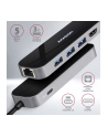 axagon Karta sieciowa HMC-6GL 3x USB-A, HDMI, RJ-45, USB 3.2 Gen 1 hub, PD 100W 20cm USB-C kabel - nr 30