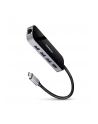 axagon Karta sieciowa HMC-6GL 3x USB-A, HDMI, RJ-45, USB 3.2 Gen 1 hub, PD 100W 20cm USB-C kabel - nr 3
