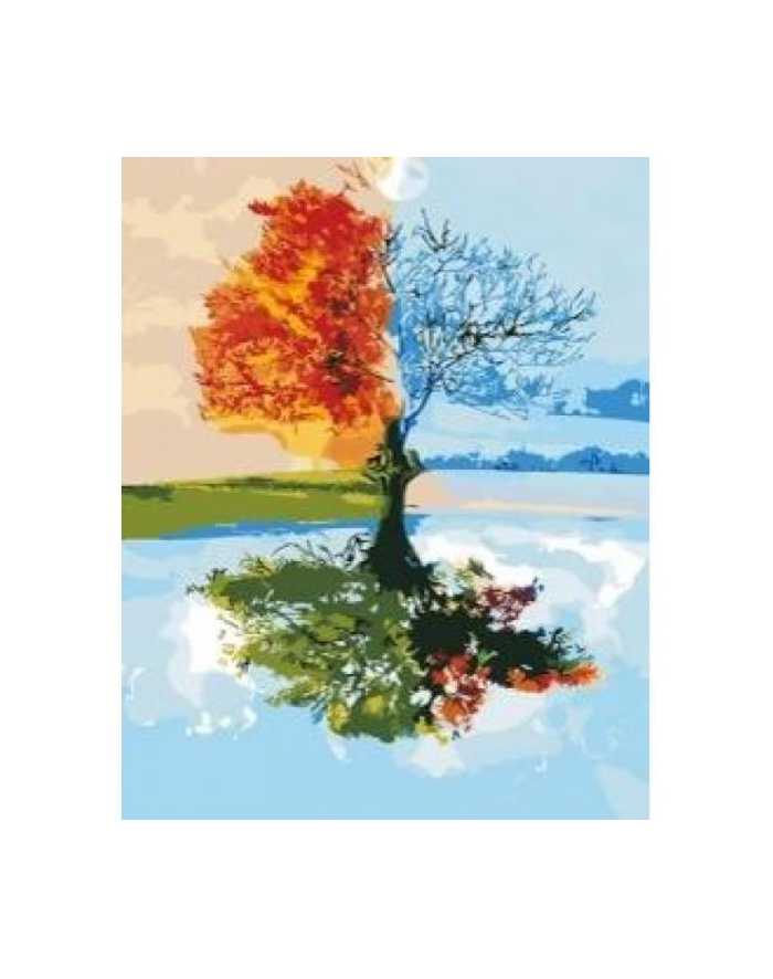norimpex Malowanie po numerach Drzewo 40x50cm 1005586 główny