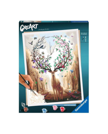 Malowanka CreArt: Magiczny jeleń 202737 RAVENSBURGER malowanie po numerach
