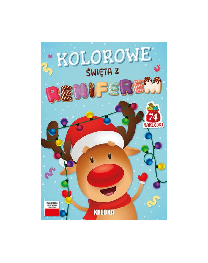 booksandfun Kolorowe święta z reniferem. Books and fun główny