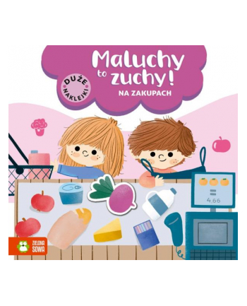 zielona sowa Maluchy to zuchy. Na zakupach