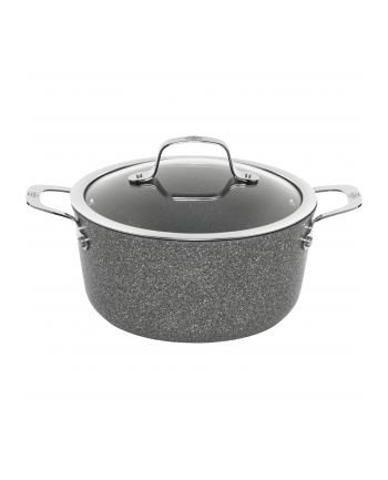 Garnek BALLARINI Salina Granitium z pokrywką granitowy 24 cm 75002-829-0