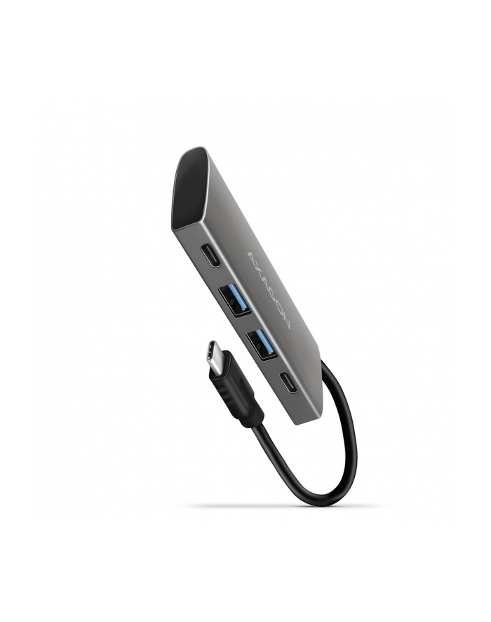 axagon Adapter HMC-4G2 2x USB-A + 2x USB-C, USB-C 3.2 Gen 2 10Gbps hub, 13cm USB-C kabel główny