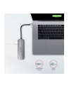 axagon Wieloportowy hub HMC-5 2x USB-A, HDMI, SD/microSD, USB 3.2 Gen 1, PD 100W, 20cm USB-C kabel - nr 10