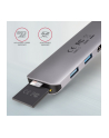 axagon Wieloportowy hub HMC-5 2x USB-A, HDMI, SD/microSD, USB 3.2 Gen 1, PD 100W, 20cm USB-C kabel - nr 16