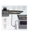 axagon Wieloportowy hub HMC-5 2x USB-A, HDMI, SD/microSD, USB 3.2 Gen 1, PD 100W, 20cm USB-C kabel - nr 17