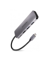 axagon Wieloportowy hub HMC-5 2x USB-A, HDMI, SD/microSD, USB 3.2 Gen 1, PD 100W, 20cm USB-C kabel - nr 3