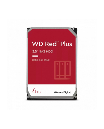 western digital Dysk 3,5 cala WD Red Plus 4TB CMR 256MB/5400RPM
