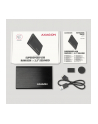 axagon Bezśrubowa aluminiowa obudowa zewnętrzna USB 3.2 Gen 1 - SATA 6G dla 2.5' SSD/HDD EE25-A6M - nr 4