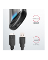 axagon Obudowa zewnętrzna aluminiowa bezśrubowa EEM2-SA USB micro-B 3.2 GEN 1 M.2 Sata SSD - nr 22