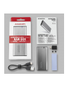 axagon Obudowa zewnętrzna, aluminiowa, bezśrubowa, EEM2-SG2, USB-C 3.2 Gen 2 - M.2 NVMe ' SATA SSD - nr 4