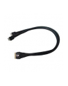HighPoint SFF-8654 2x SFF-8611 NVMe cable 8654-8611-205 (Kolor: CZARNY, 50cm) - nr 1