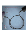 axagon Kabel USB-C - USB-C BUCM3-CM20AB 3.2 Gen 1, 2m, PD 60W, 3A, ALU, oplot, czarny - nr 37