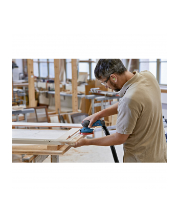 bosch powertools Bosch Cordless eccentric sander GEX 12V-125 Professional solo, 12 volt (blue/Kolor: CZARNY, without battery and charger, L-BOXX)