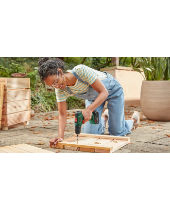 bosch powertools Bosch Cordless drill EasyDrill 18V-40 (green/Kolor: CZARNY, 2x Li-ion battery 2.0Ah, case)