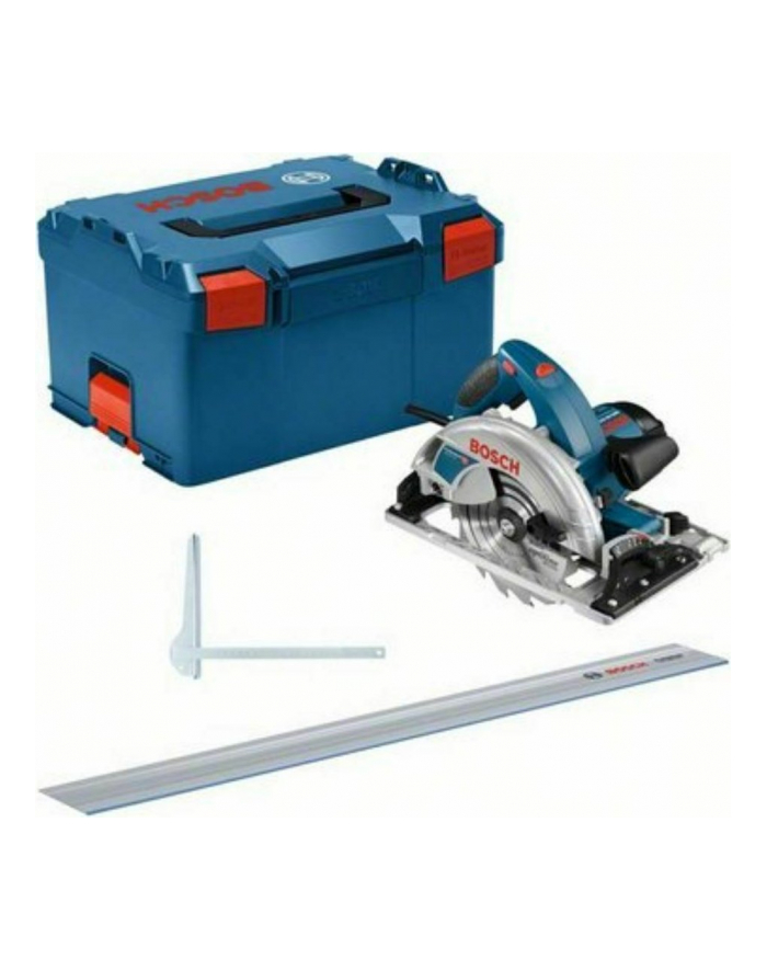 bosch powertools Bosch Hand-held circular saw GKS 65 GCE Professional (blue, 1800 watts, L-BOXX, guide rail FSN 1400) główny