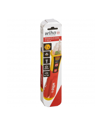 Wiha Volt Detector EX voltage tester, single-pole 12-1,000 V AC, locating device (red/yellow, non-contact, EX-protected)