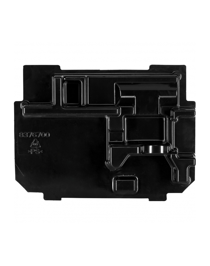 Makita deep-drawn part 837670-0, insert for DTD / DTS / DTW / BTD (Kolor: CZARNY, for MAKPAC size 2) główny
