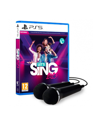koch Gra PlayStation 5 Let's Sing 2023 + 2 mikrofony