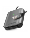 axagon Zewnętrzny czytnik kart CRE-S3, USB-A 3. 2 GEN 1, 3-slot lun SD/microSD/CF, obsługa UHS-II - nr 10