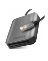 axagon Zewnętrzny czytnik kart CRE-S3, USB-A 3. 2 GEN 1, 3-slot lun SD/microSD/CF, obsługa UHS-II - nr 11