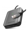 axagon Zewnętrzny czytnik kart CRE-S3, USB-A 3. 2 GEN 1, 3-slot lun SD/microSD/CF, obsługa UHS-II - nr 25