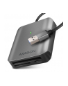 axagon Zewnętrzny czytnik kart CRE-S3, USB-A 3. 2 GEN 1, 3-slot lun SD/microSD/CF, obsługa UHS-II - nr 8