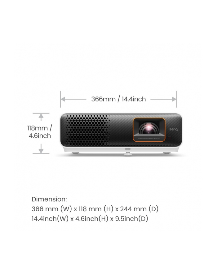 benq Projektor gamingowy TH690ST 1080p 2300ANSI/FHD/HDMI główny