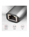 axagon Karta sieciowa 2.5 Gigabit Ethernet AD-E-25RC USB-C 3.2 Gen 1 - Realtek 8156, automatyczna instalacja, szara - nr 12