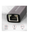 axagon Karta sieciowa Gigabit Ethernet adapter AD-E-TRC, USB-C 3.2 Gen 1, instalacja automatyczna, metal, titan grey - nr 8
