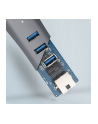 axagon Karta sieciowa HMA-GL3AP 3x USB-A + GLAN, USB3.2 Gen 1 hub, metalowy, micro USB power, 20cm USB-A kabel - nr 5