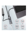 axagon Karta sieciowa HMA-GL3AP 3x USB-A + GLAN, USB3.2 Gen 1 hub, metalowy, micro USB power, 20cm USB-A kabel - nr 6