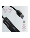 axagon Karta sieciowa HMA-GL3A 3x USB-A + GLAN, USB3.2 Gen 1 hub, metalowy, 20cm USB-A kabel - nr 19