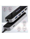 axagon Karta sieciowa HMC-6GL 3x USB-A, HDMI, RJ-45, USB 3.2 Gen 1 hub, PD 100W 20cm USB-C kabel - nr 5