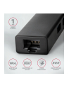 axagon Karta sieciowa, hub metalowy HMC-GL3A 3x USB-A + GLAN, USB 3.2 Gen 1, 20 cm USB-C kabel - nr 20
