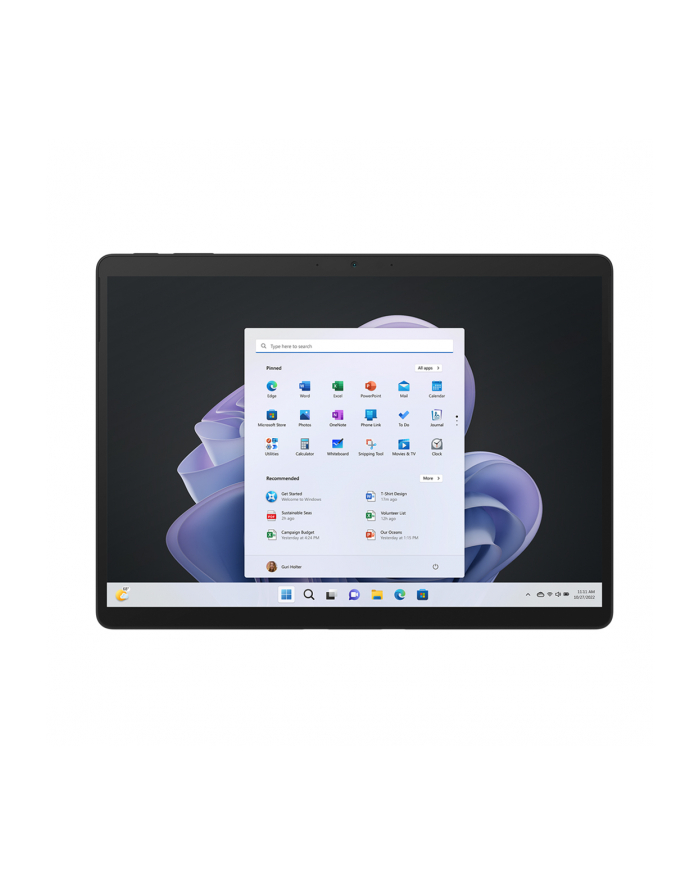 Microsoft Surface Pro 9 i5/8GB/512GB/Win11 Grafitowy główny