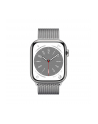 Apple Watch Series 8 Cell Smartwatch (milanaise silver, 45mm, stainless steel, 4G) MNKJ3FD/A - nr 2