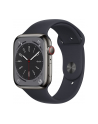 Apple Watch Series 8 Cell Smartwatch (graphite midnight, 45mm, Edelstahl, Sport Band) MNKU3FD/A - nr 4