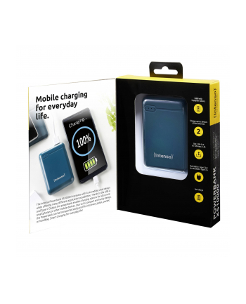 Intenso XS10000, power bank (petrol, 10,000 mAh)