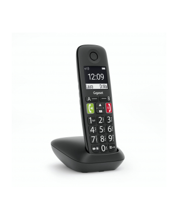 Gigaset E290, analogue telephone (Kolor: CZARNY)
